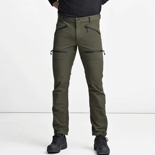 Men's Multi-Zip Nylon Hiker Pant - Forest Green