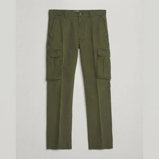Men's Twill Cargo Pant - Olive