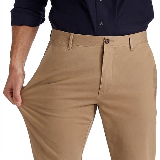 Men's Stretch Waist Chino Pant - Khaki