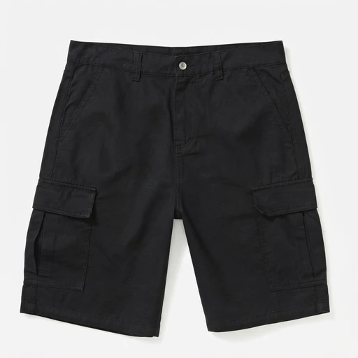 Men's Ripstop Cargo Short - Black