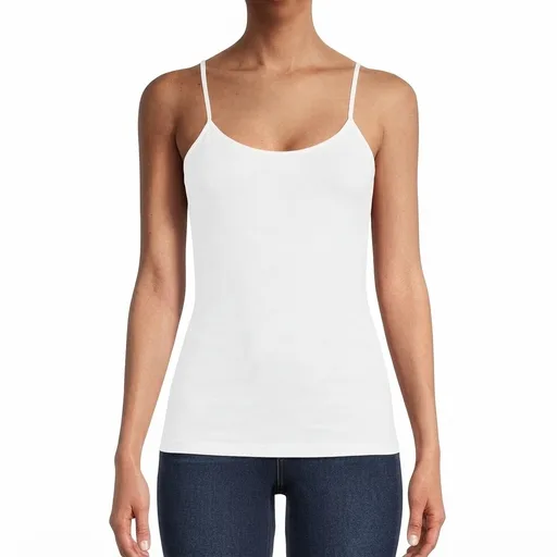 Women's Scoop Neck Cami Top - White